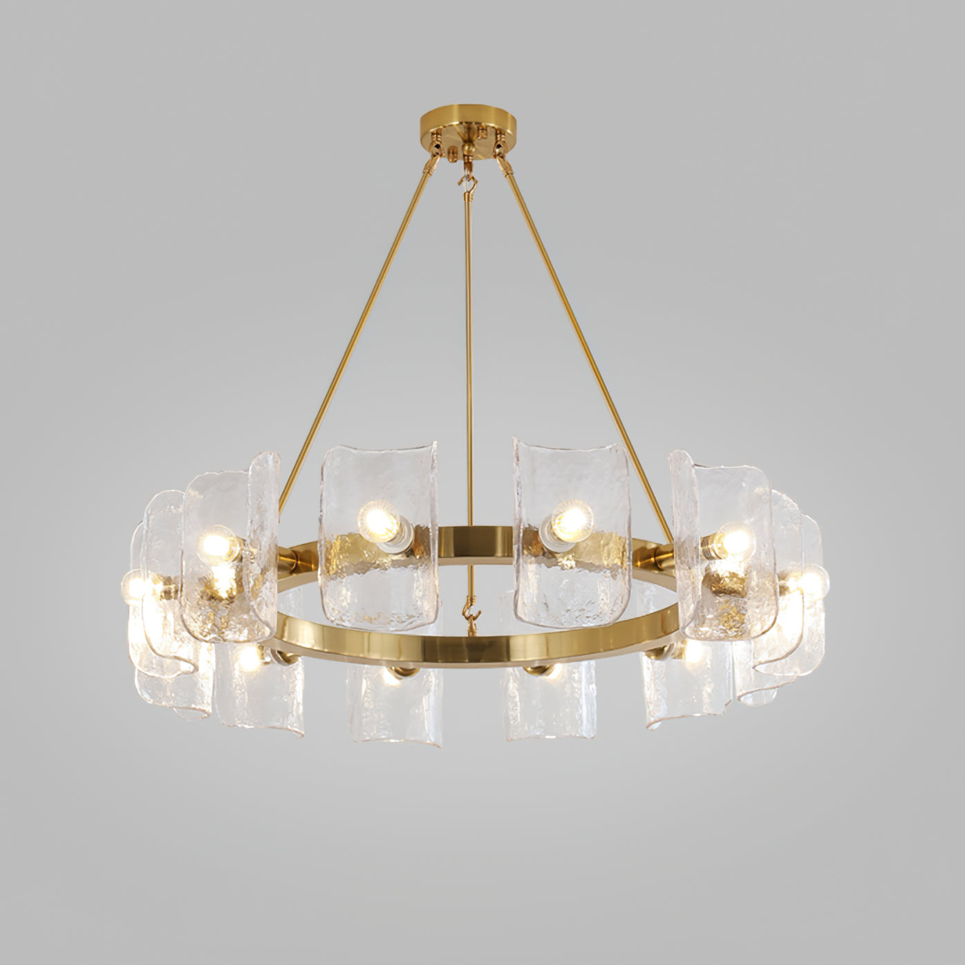 ASTORIA SUNLIT CRYSTAL CEILING FIXTURE