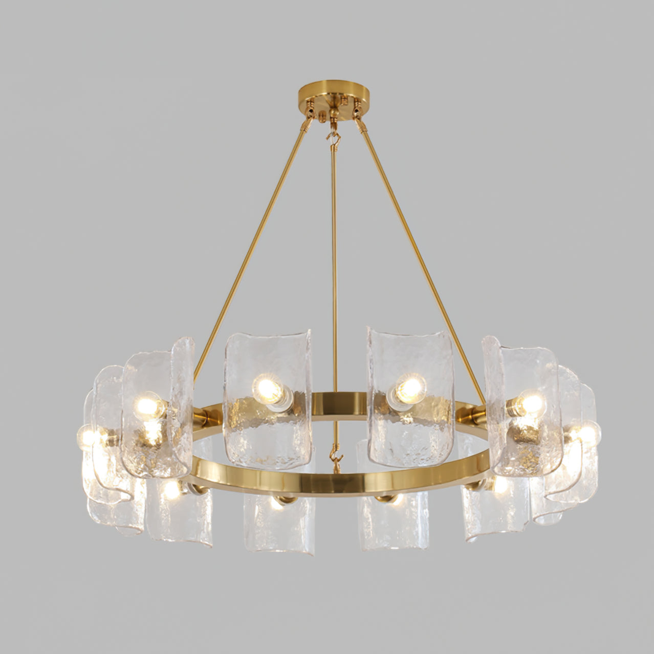 ASTORIA SUNLIT CRYSTAL CEILING FIXTURE