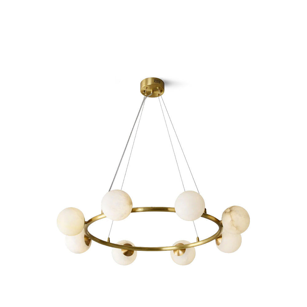 WHITBY SPIRAL CRYSTAL CEILING LANTERN