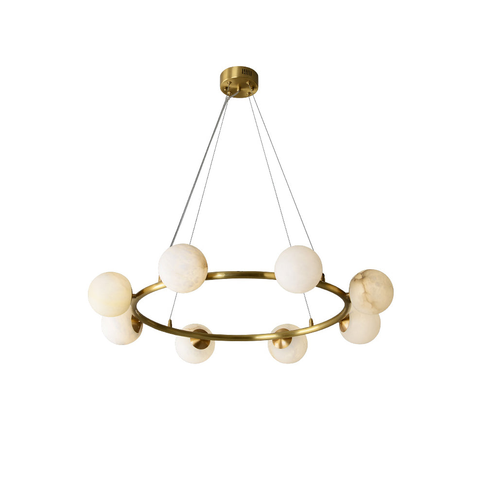 WHITBY SPIRAL CRYSTAL CEILING LANTERN