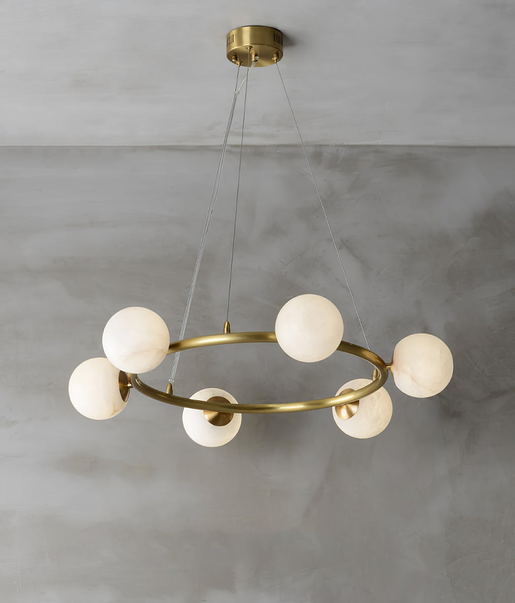 WHITBY SPIRAL CRYSTAL CEILING LANTERN