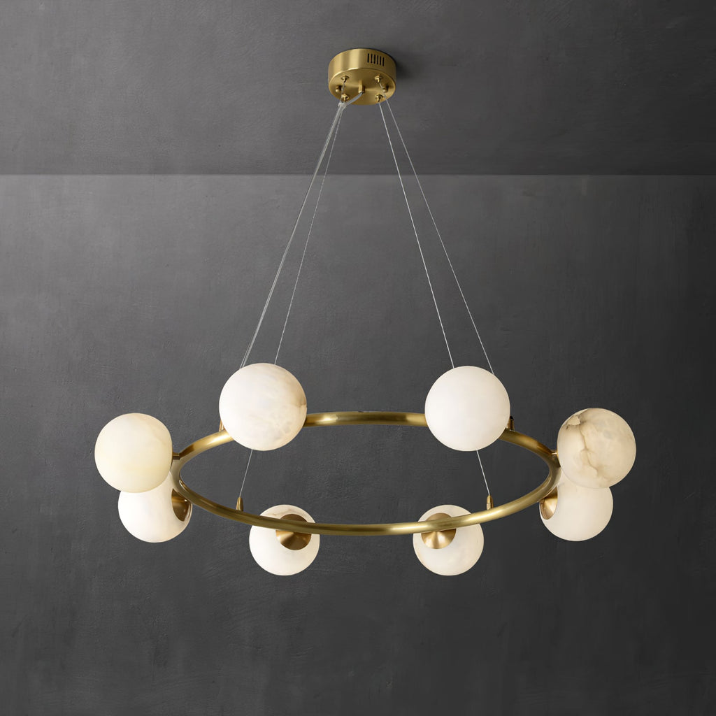 WHITBY SPIRAL CRYSTAL CEILING LANTERN