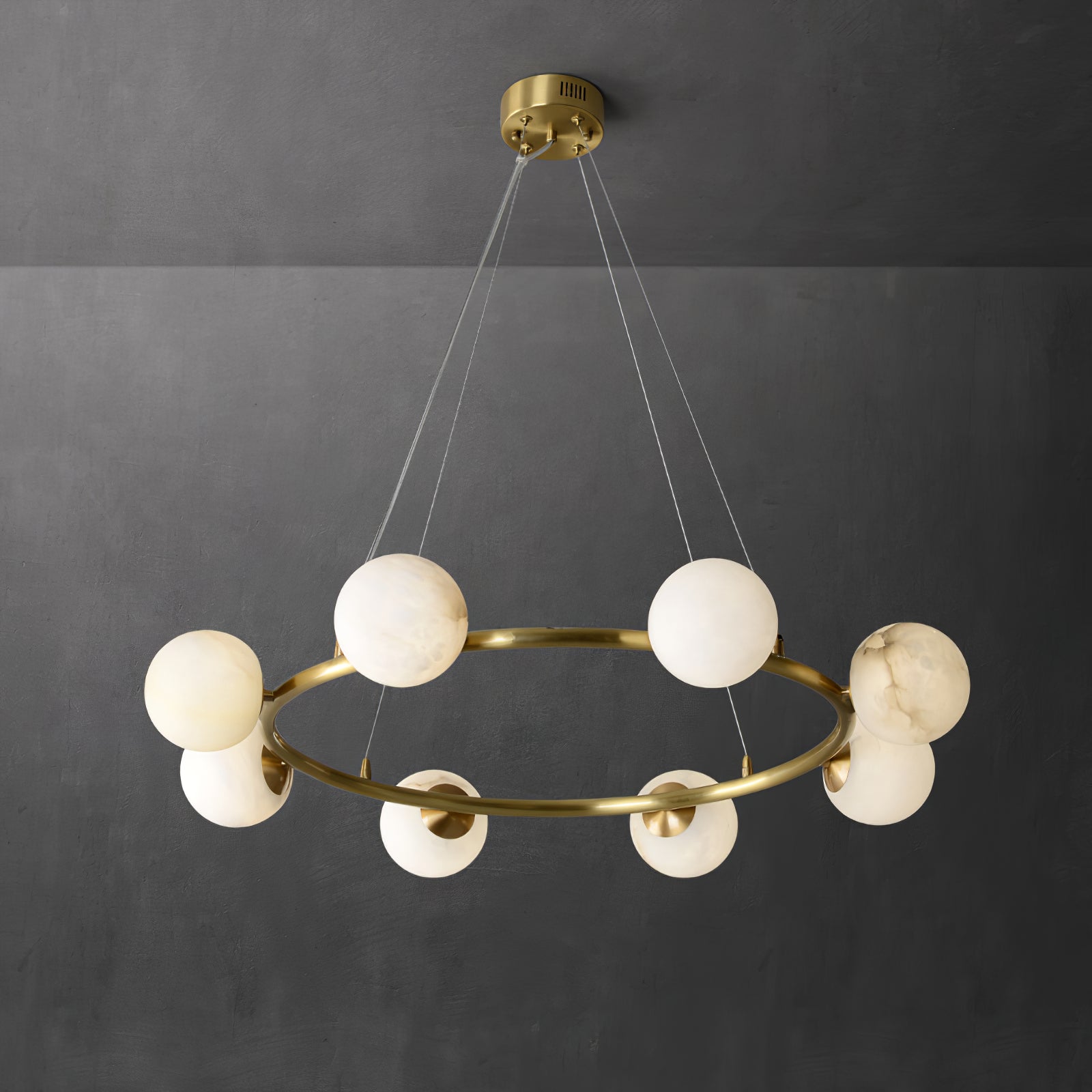 WHITBY SPIRAL CRYSTAL CEILING LANTERN