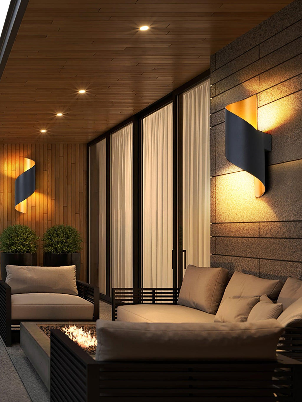 RAVENSDALE SPIRAL WALL ILLUMINATOR
