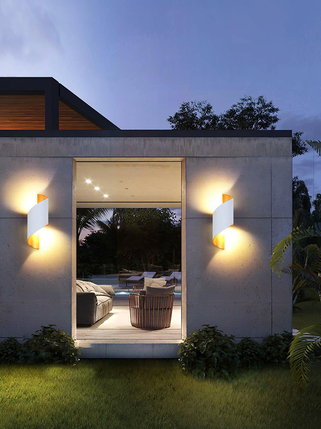 RAVENSDALE SPIRAL WALL ILLUMINATOR