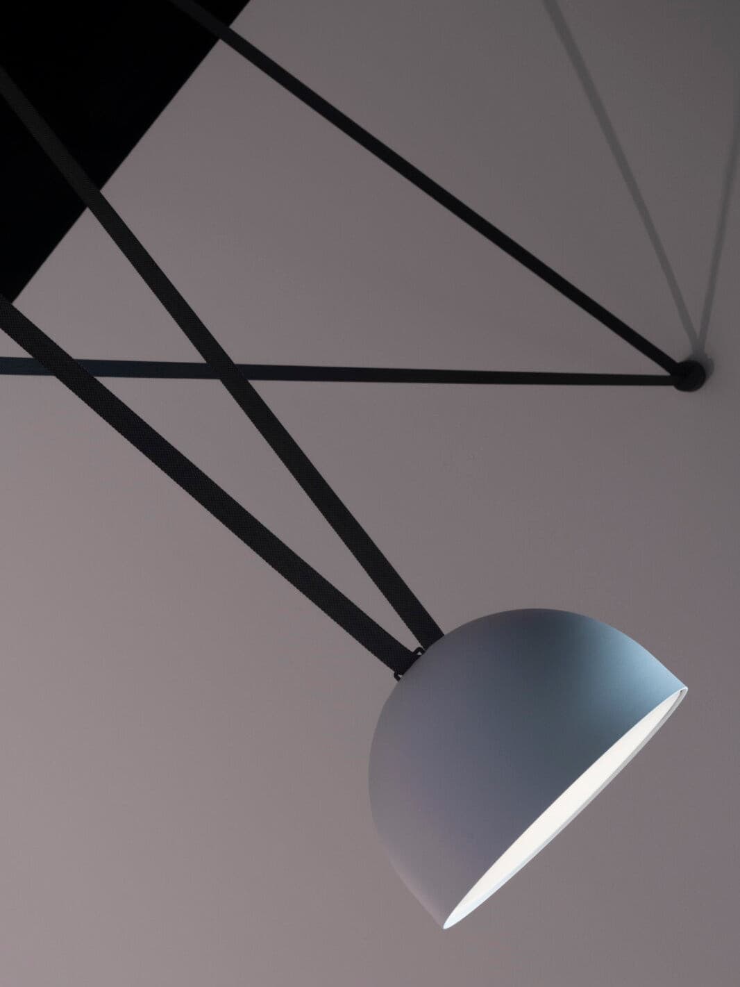 WINTHORPE CANVAS SPHERE HANGING LANTERN