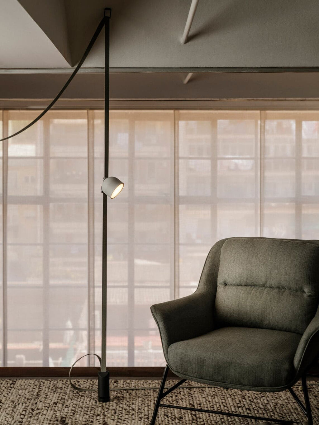 WINTHORPE CANVAS SPHERE HANGING LANTERN