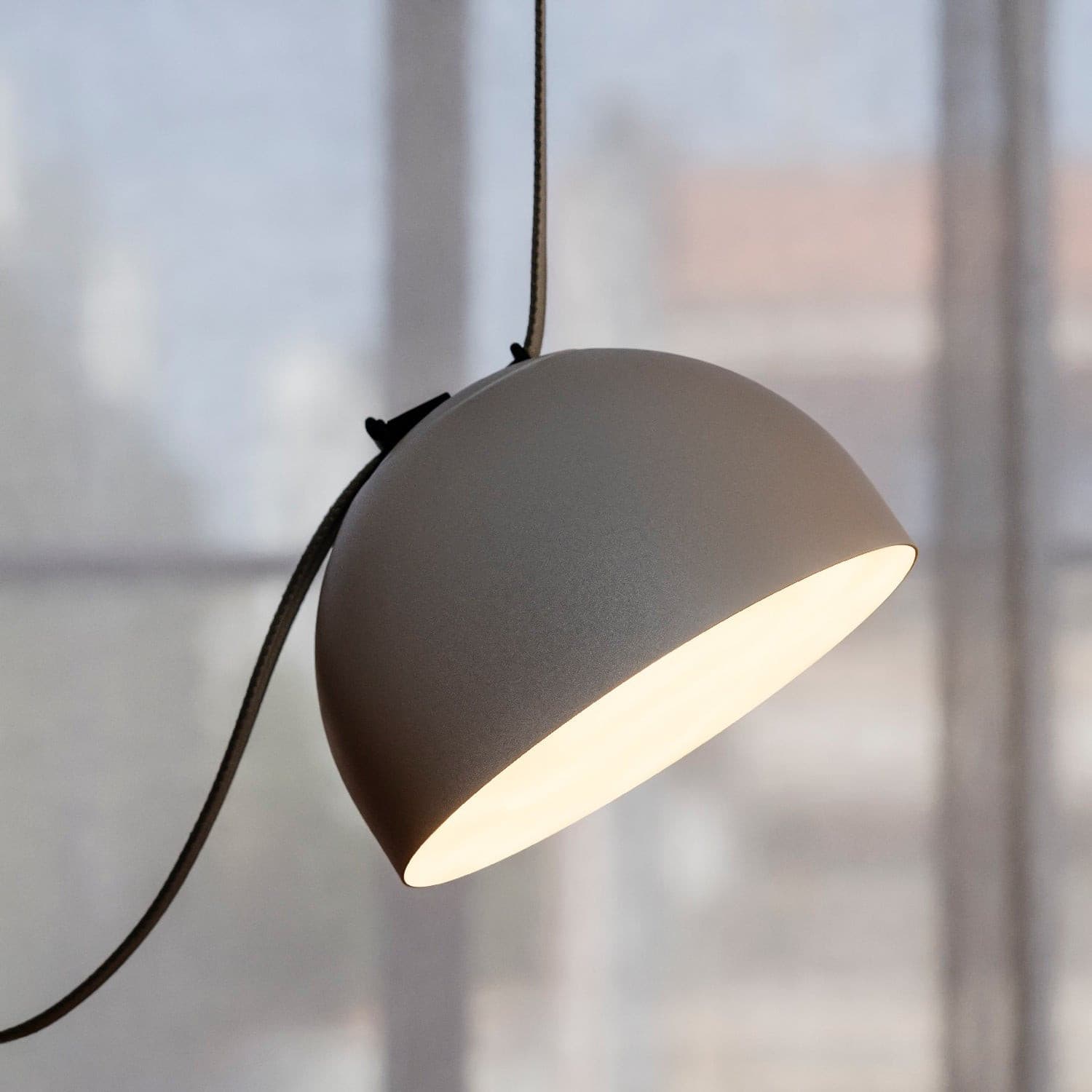 WINTHORPE CANVAS SPHERE HANGING LANTERN
