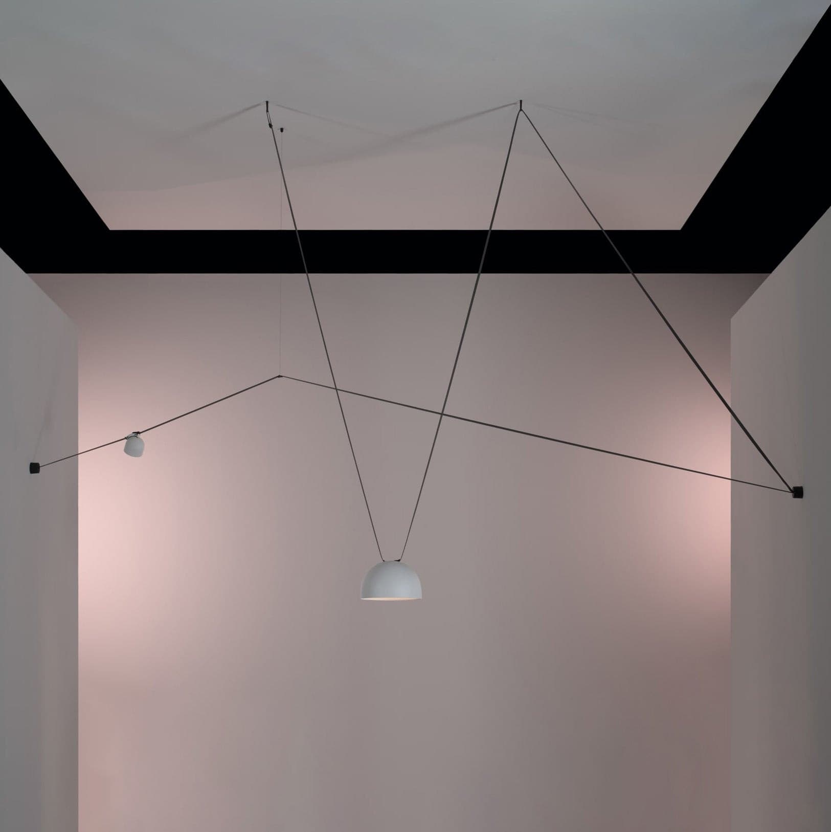 WINTHORPE CANVAS SPHERE HANGING LANTERN