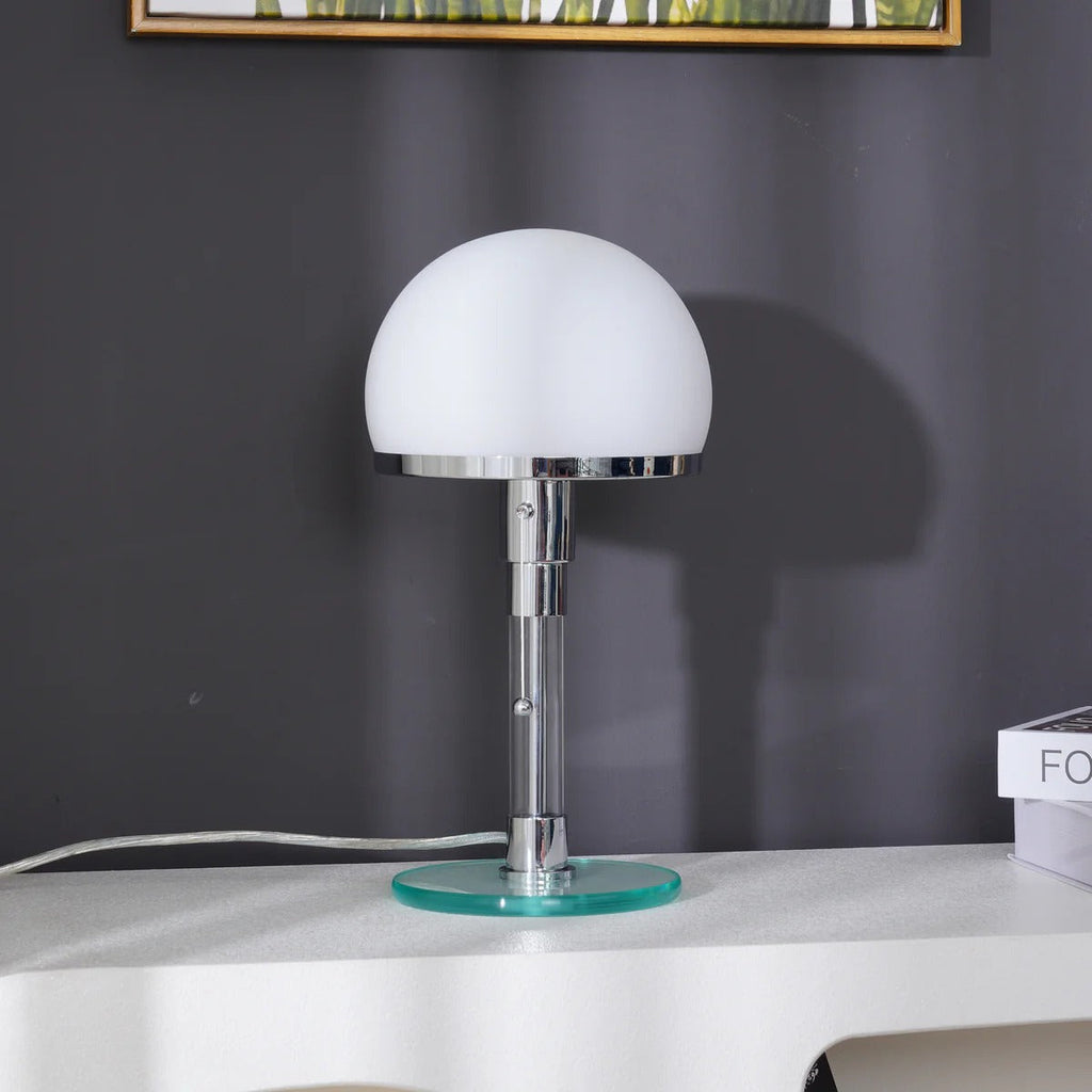 WINTHROP POLISHED ORB TABLE LANTERN