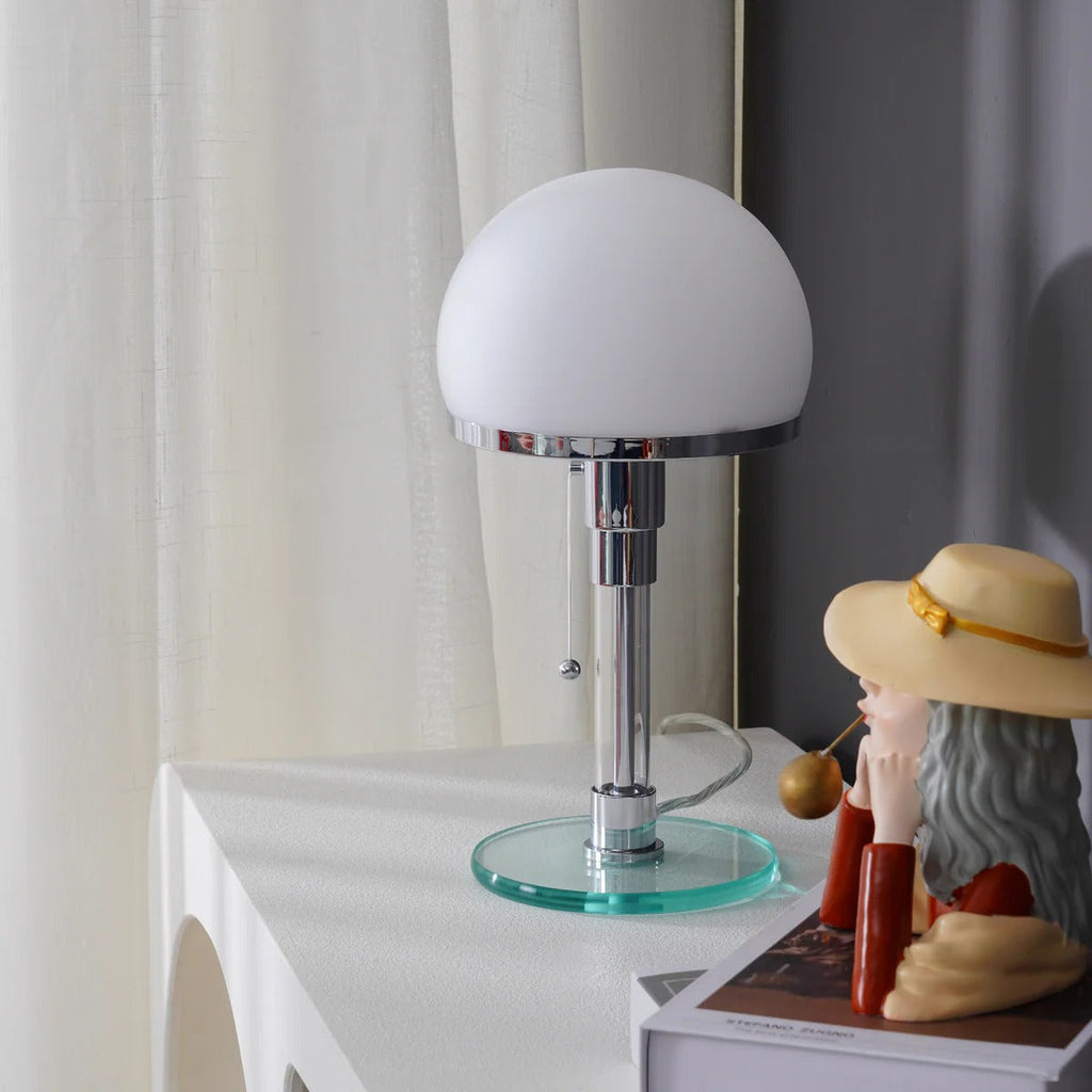 WINTHROP POLISHED ORB TABLE LANTERN