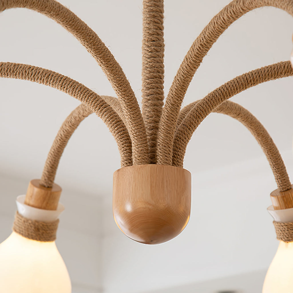 RAVENHURST NATURAL FIBER HANGING LIGHT