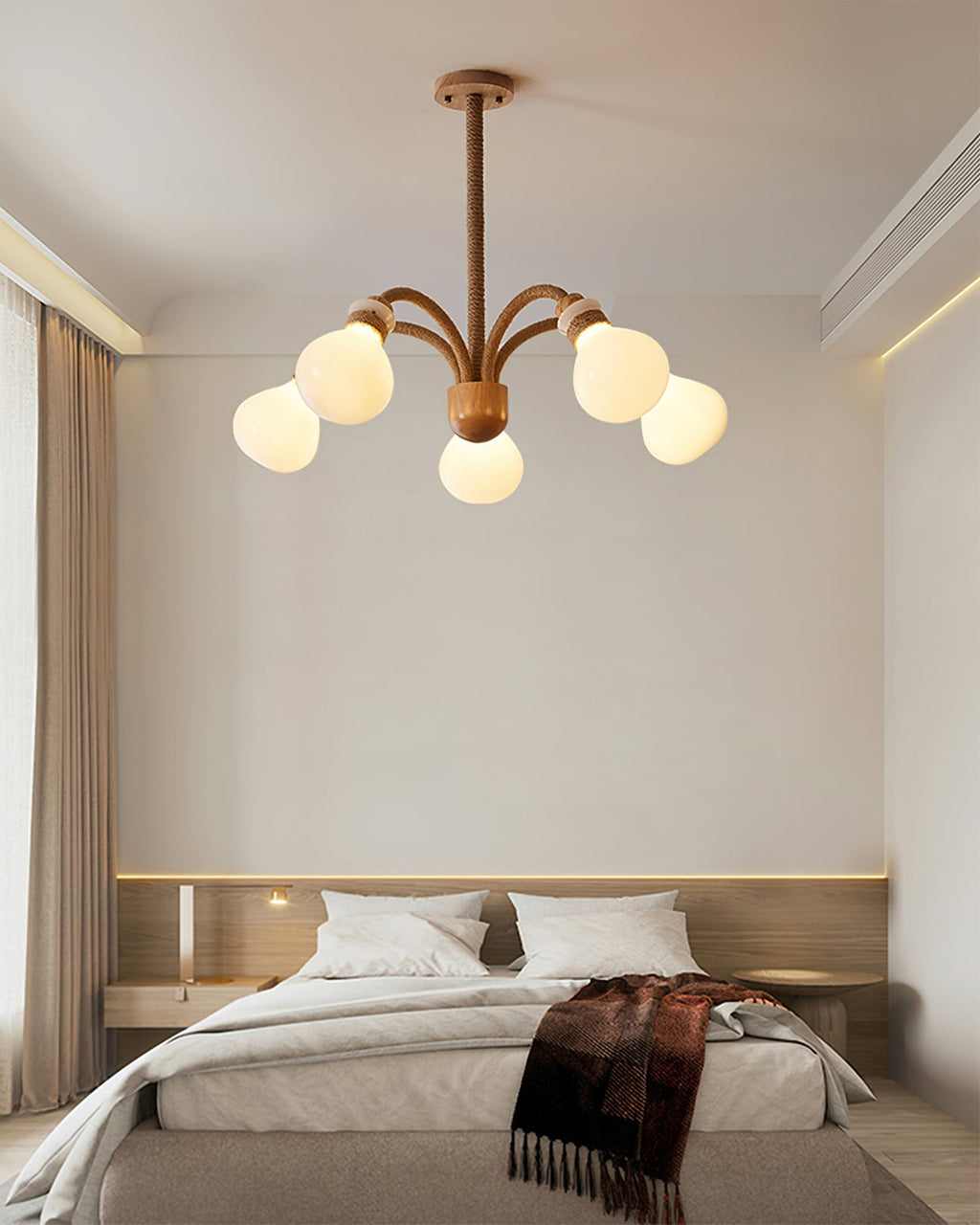 RAVENHURST NATURAL FIBER HANGING LIGHT