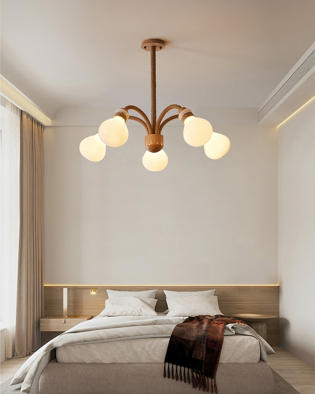 RAVENHURST NATURAL FIBER HANGING LIGHT