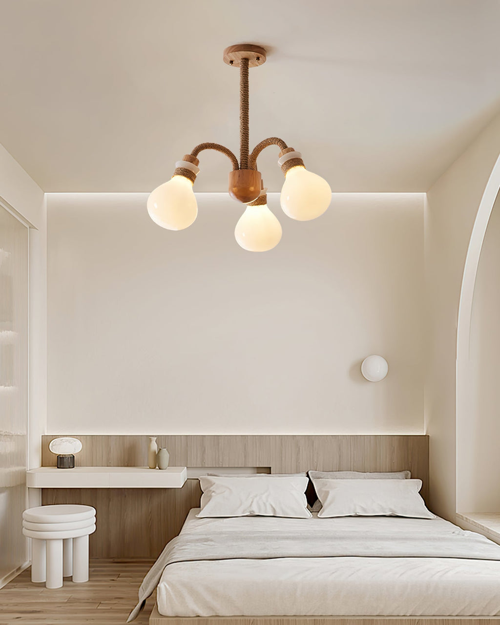 RAVENHURST NATURAL FIBER HANGING LIGHT