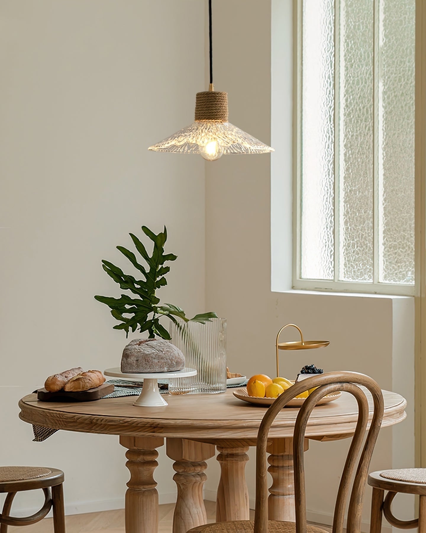 WINDSOR HEMP TWINE GLASS ILLUMINATOR