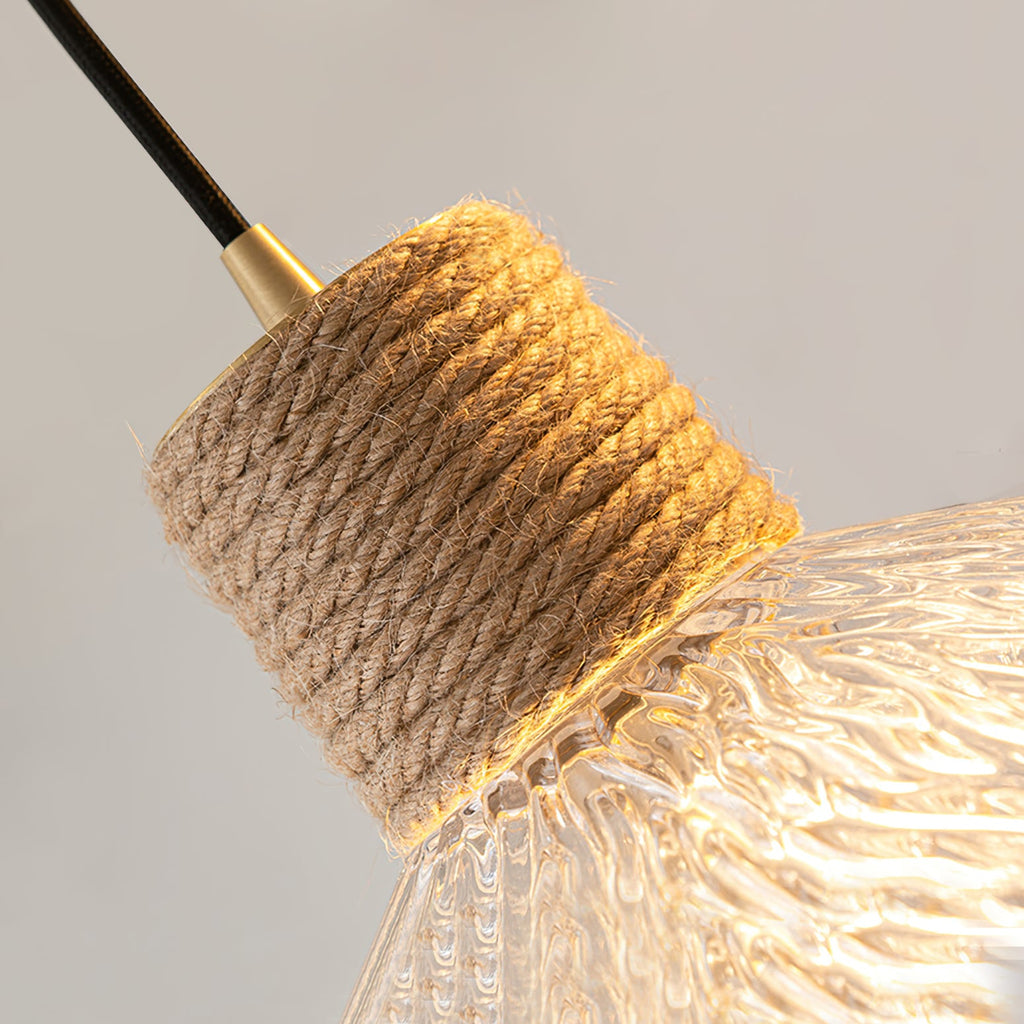 WINDSOR HEMP TWINE GLASS ILLUMINATOR