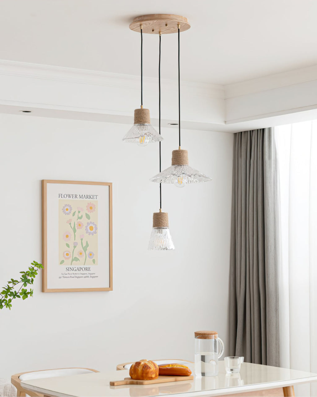 WINDSOR HEMP TWINE GLASS ILLUMINATOR