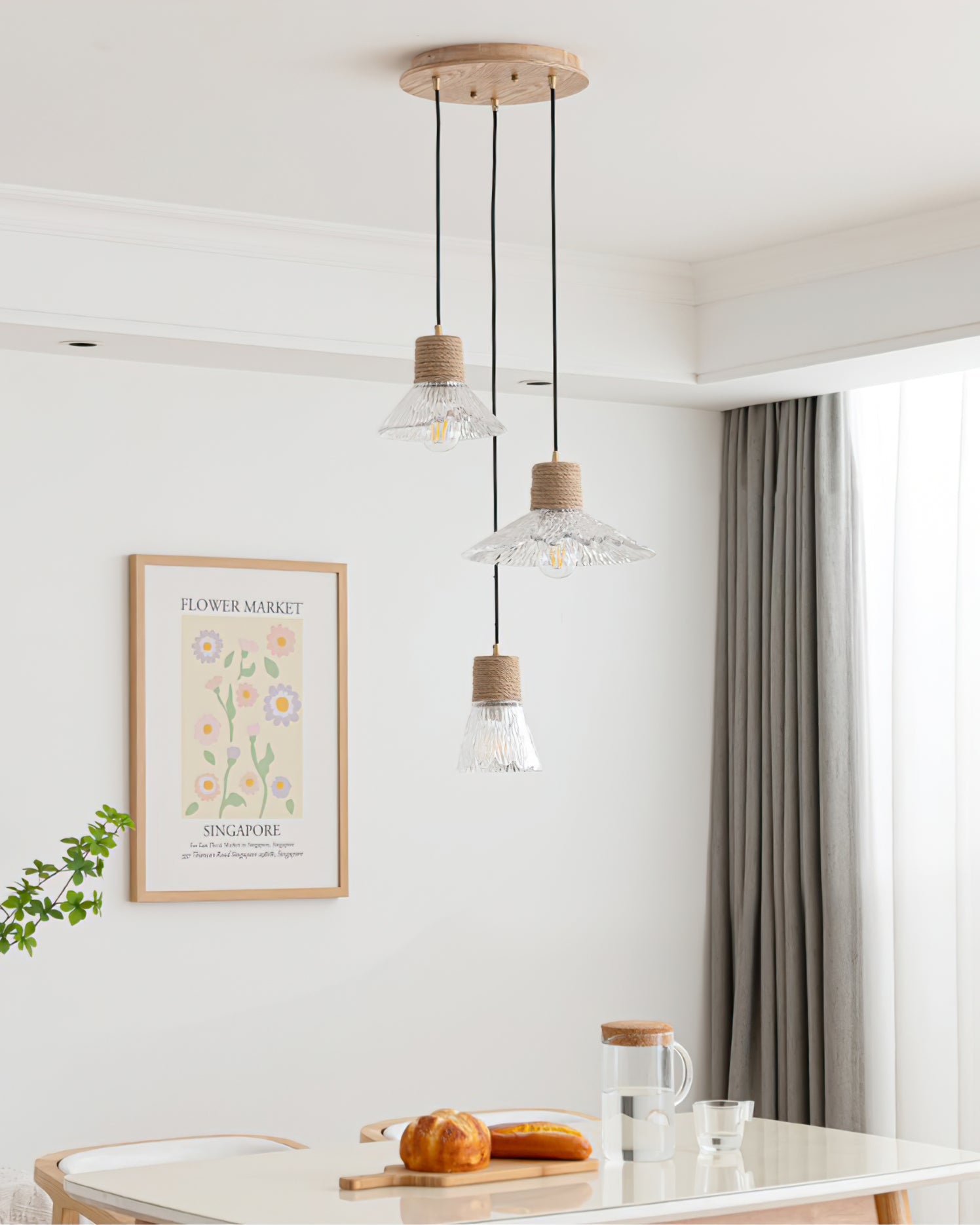 WINDSOR HEMP TWINE GLASS ILLUMINATOR