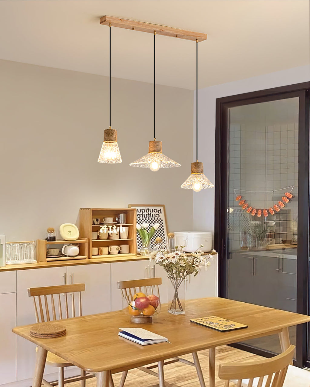 WINDSOR HEMP TWINE GLASS ILLUMINATOR