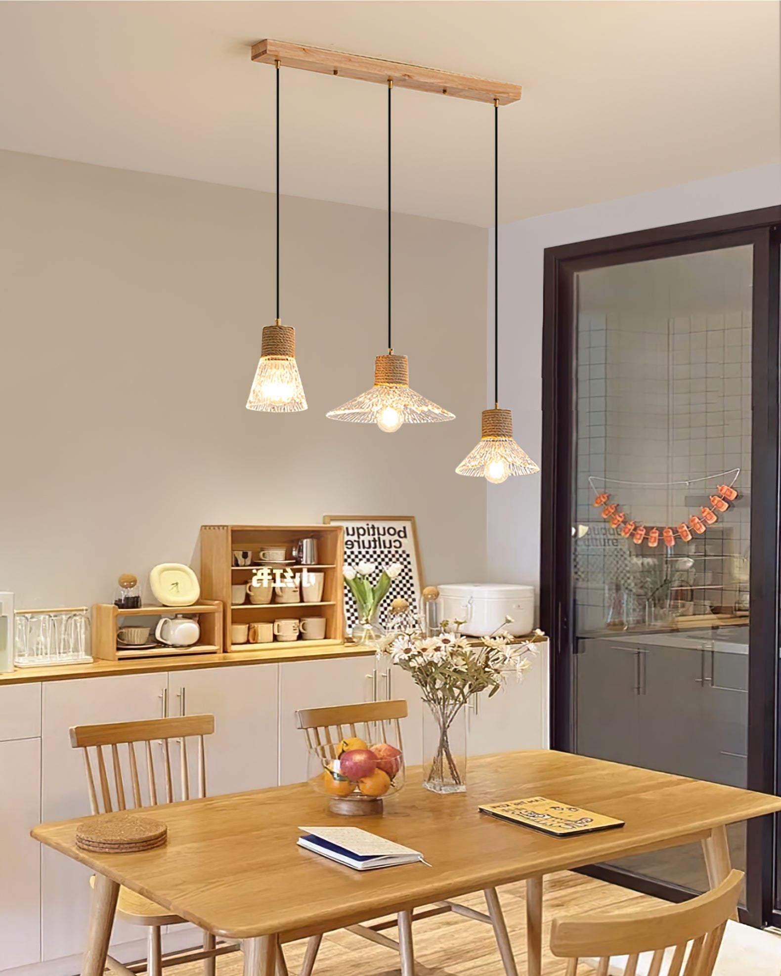 WINDSOR HEMP TWINE GLASS ILLUMINATOR