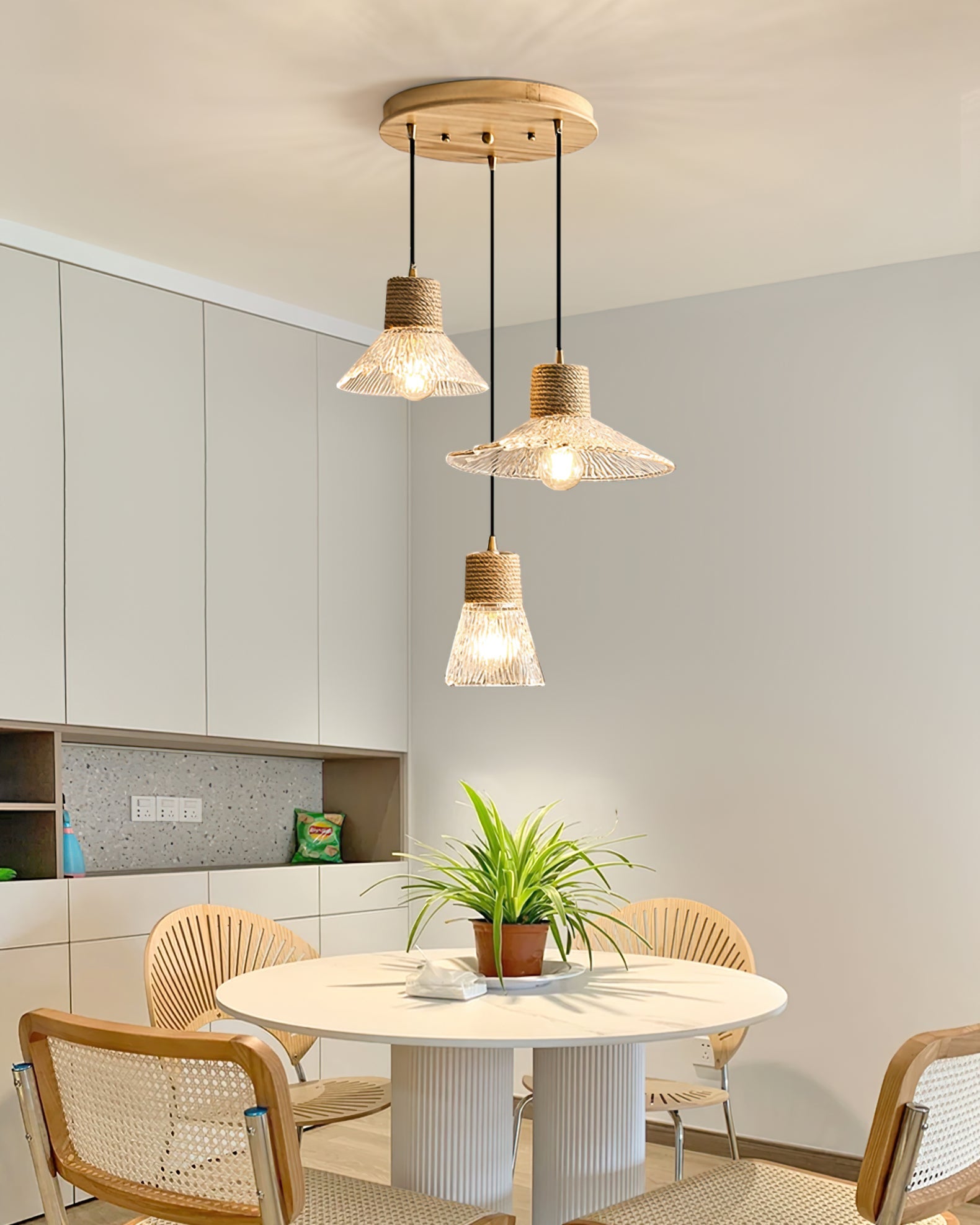 WINDSOR HEMP TWINE GLASS ILLUMINATOR