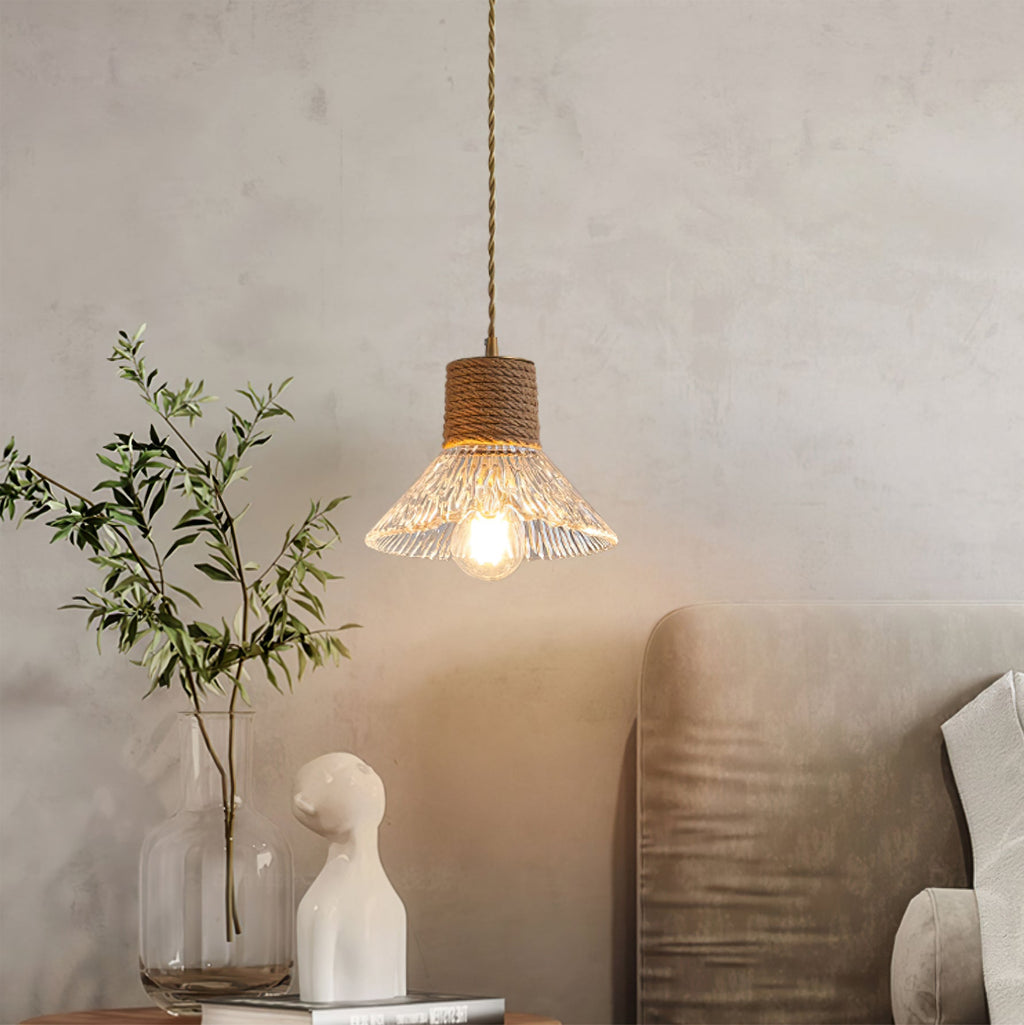 WINDSOR HEMP TWINE GLASS ILLUMINATOR