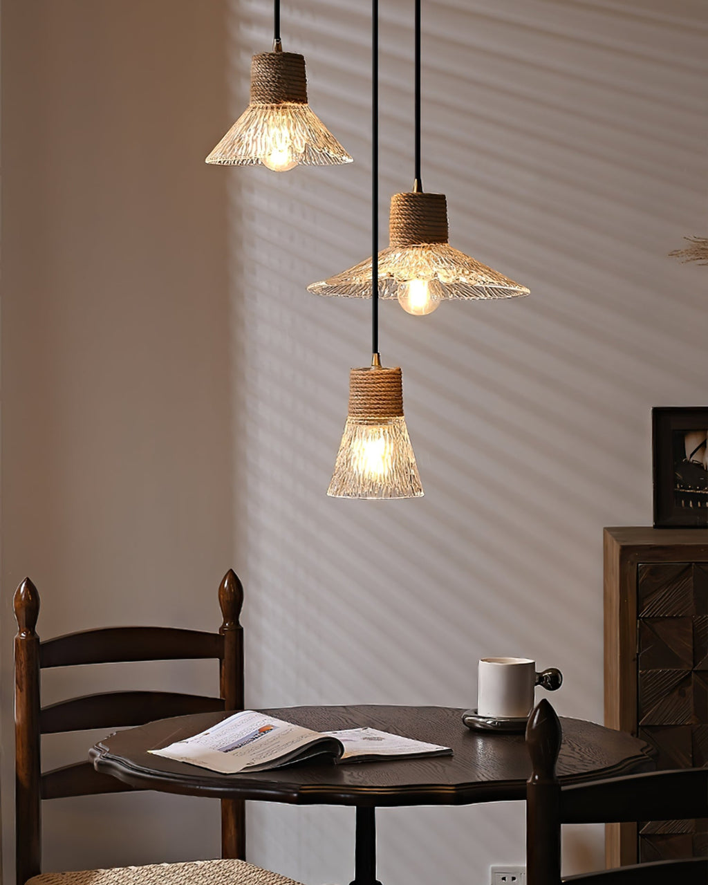 WINDSOR HEMP TWINE GLASS ILLUMINATOR