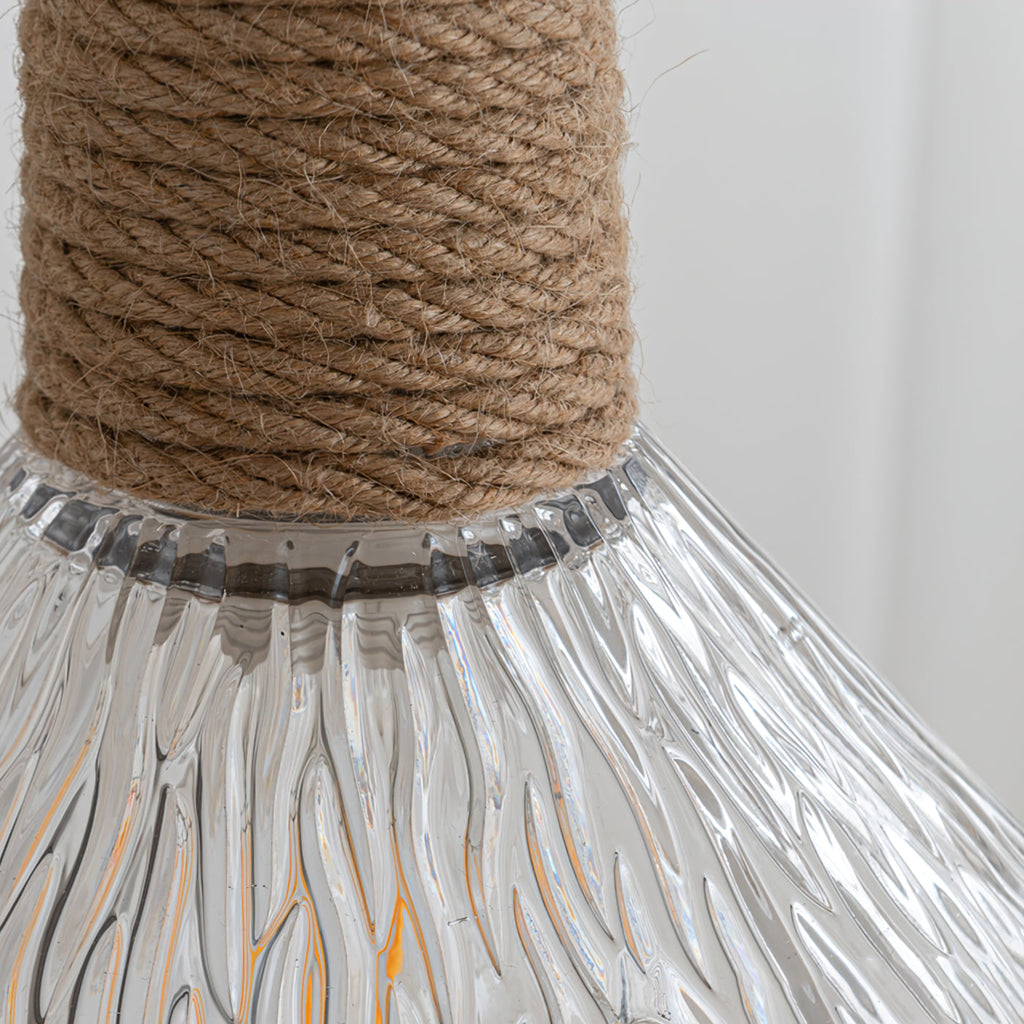 WINDSOR HEMP TWINE GLASS ILLUMINATOR