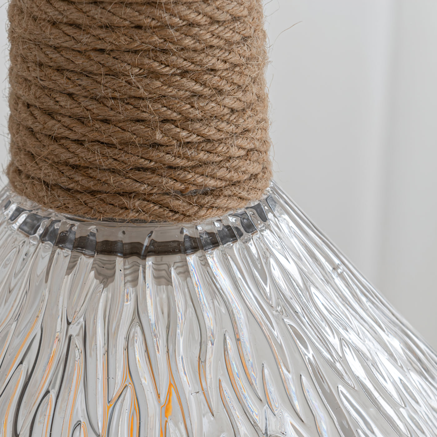 WINDSOR HEMP TWINE GLASS ILLUMINATOR
