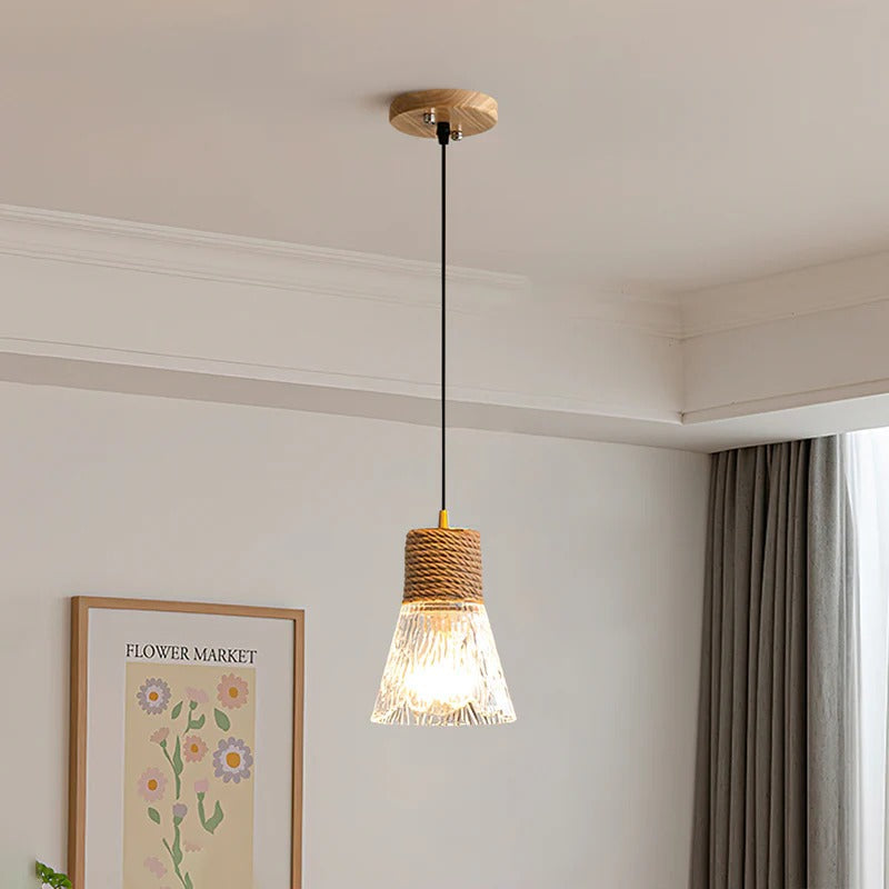 WINDSOR HEMP TWINE GLASS ILLUMINATOR