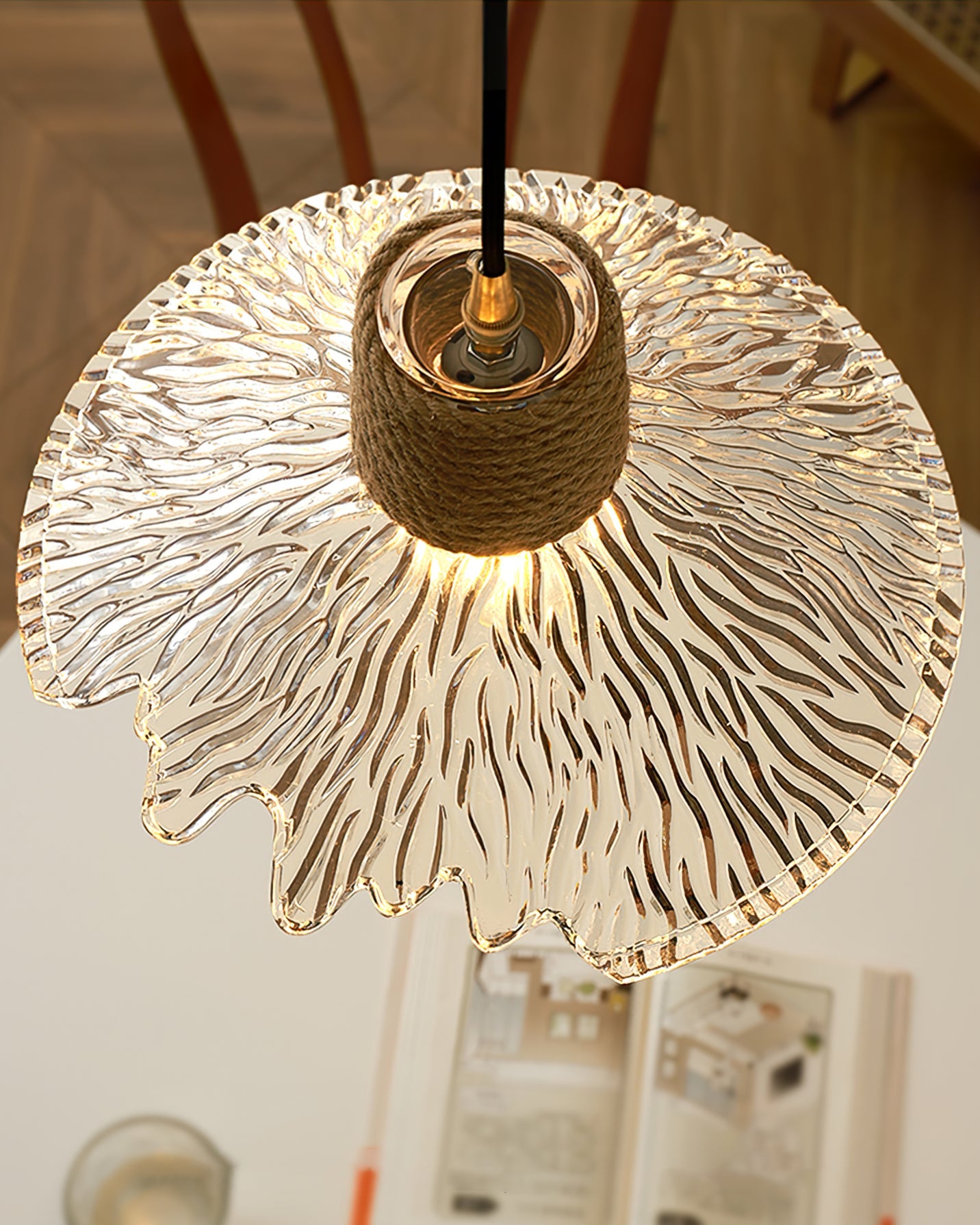 WINDSOR HEMP TWINE GLASS ILLUMINATOR