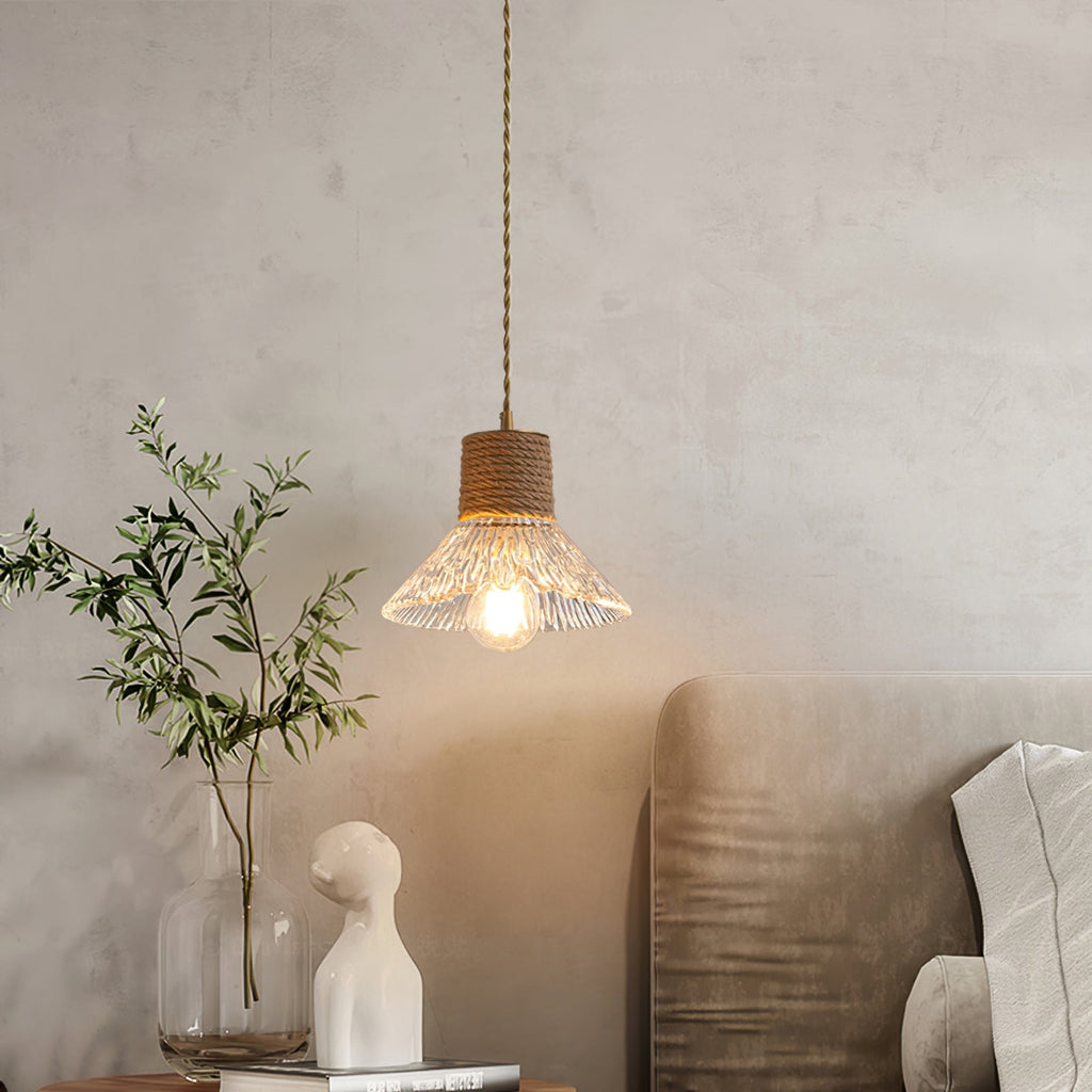 WINDSOR HEMP TWINE GLASS ILLUMINATOR