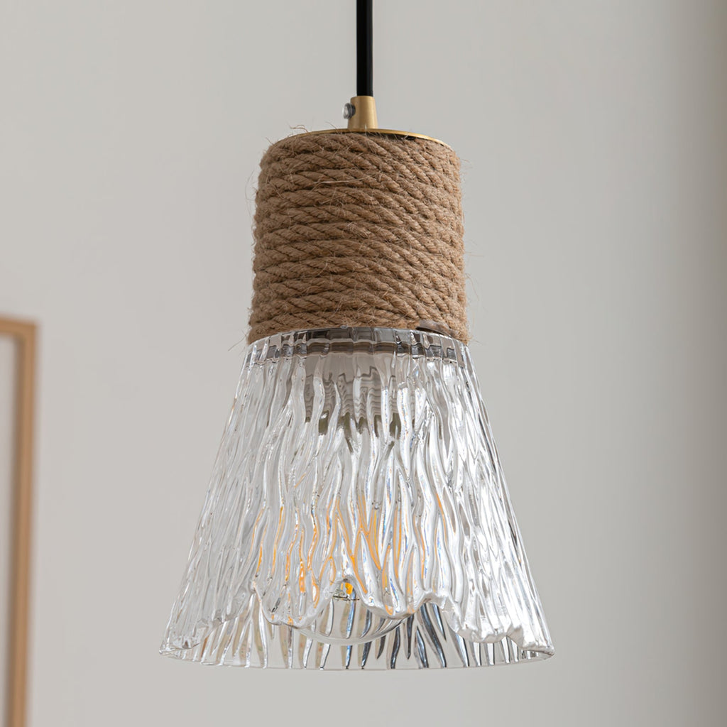 WINDSOR HEMP TWINE GLASS ILLUMINATOR