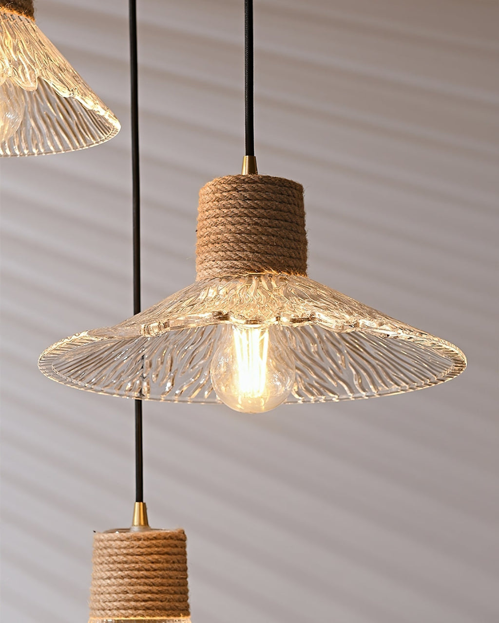 WINDSOR HEMP TWINE GLASS ILLUMINATOR