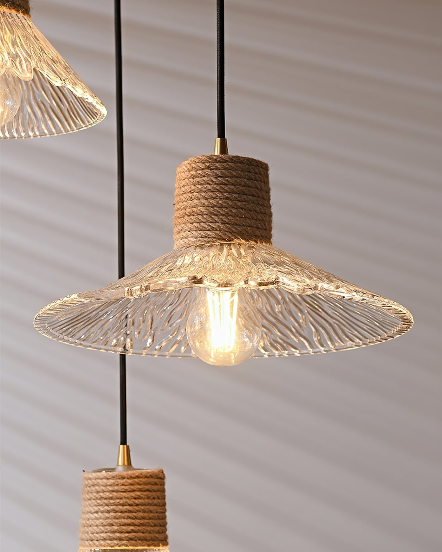 WINDSOR HEMP TWINE GLASS ILLUMINATOR
