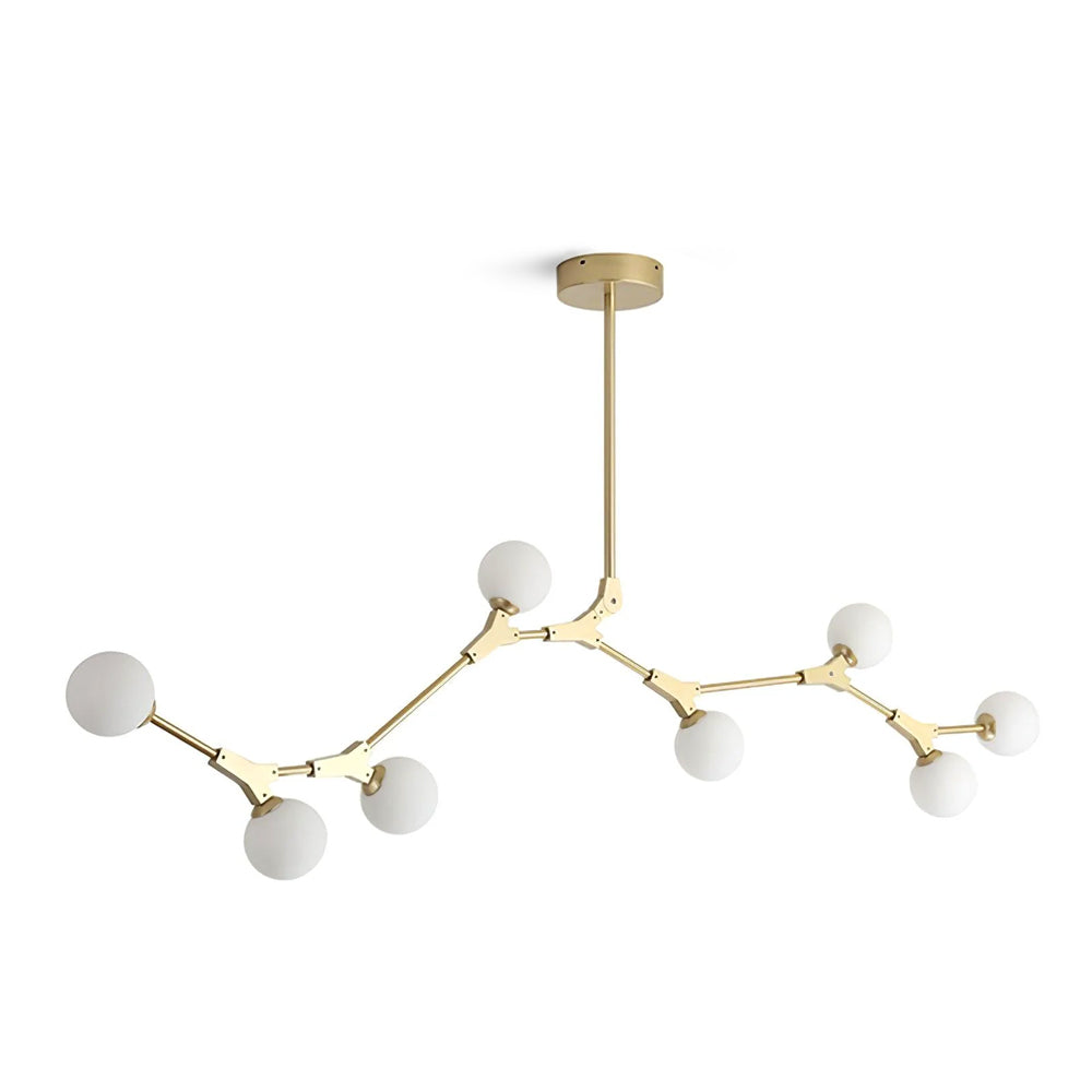 BRAMBLETON CRYSTAL GLOBE CHANDELIER