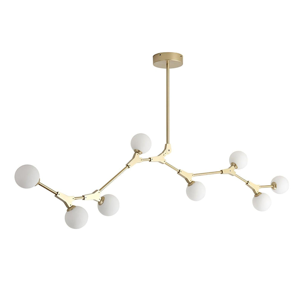 BRAMBLETON CRYSTAL GLOBE CHANDELIER