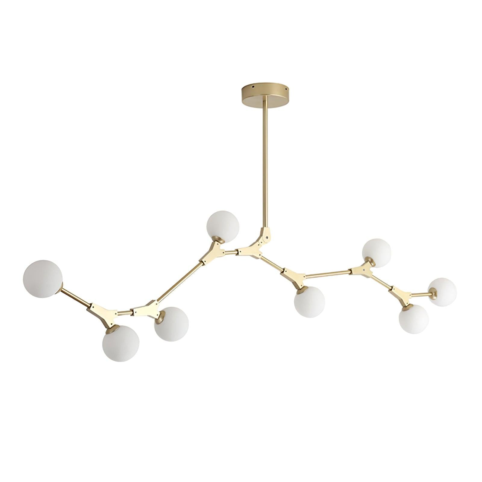 BRAMBLETON CRYSTAL GLOBE CHANDELIER