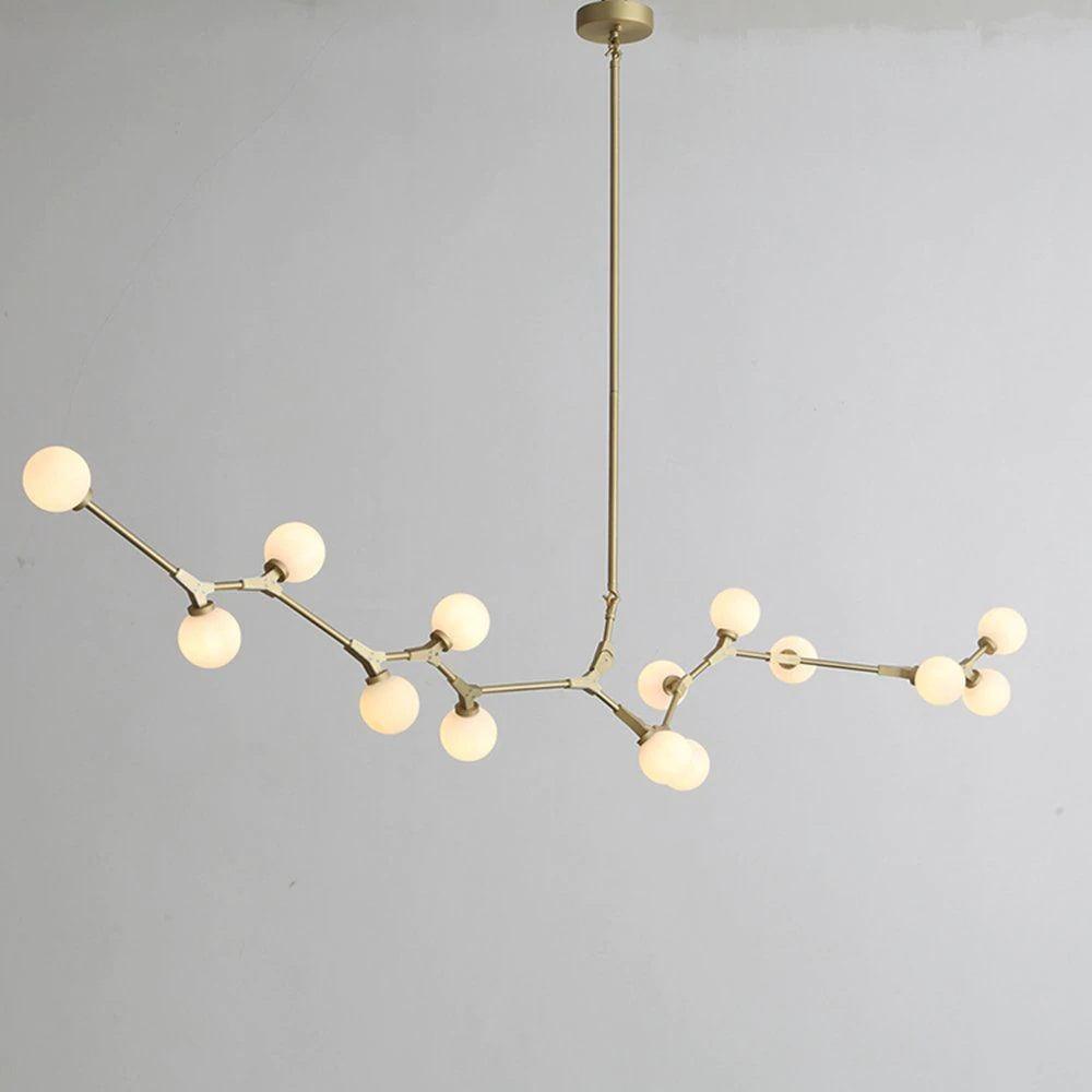 BRAMBLETON CRYSTAL GLOBE CHANDELIER