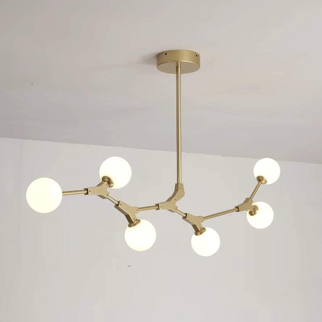 BRAMBLETON CRYSTAL GLOBE CHANDELIER
