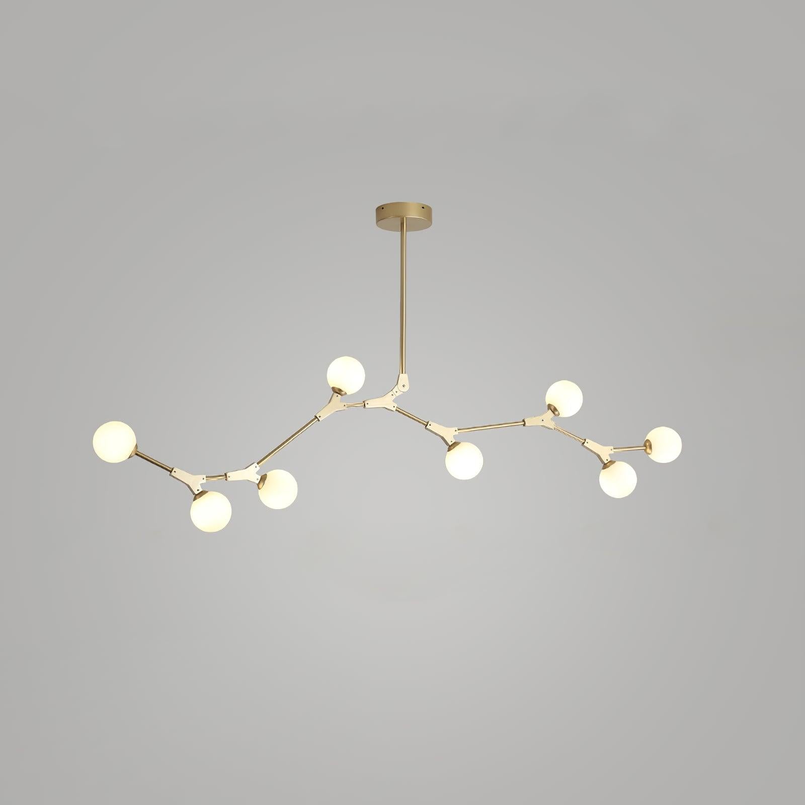 BRAMBLETON CRYSTAL GLOBE CHANDELIER