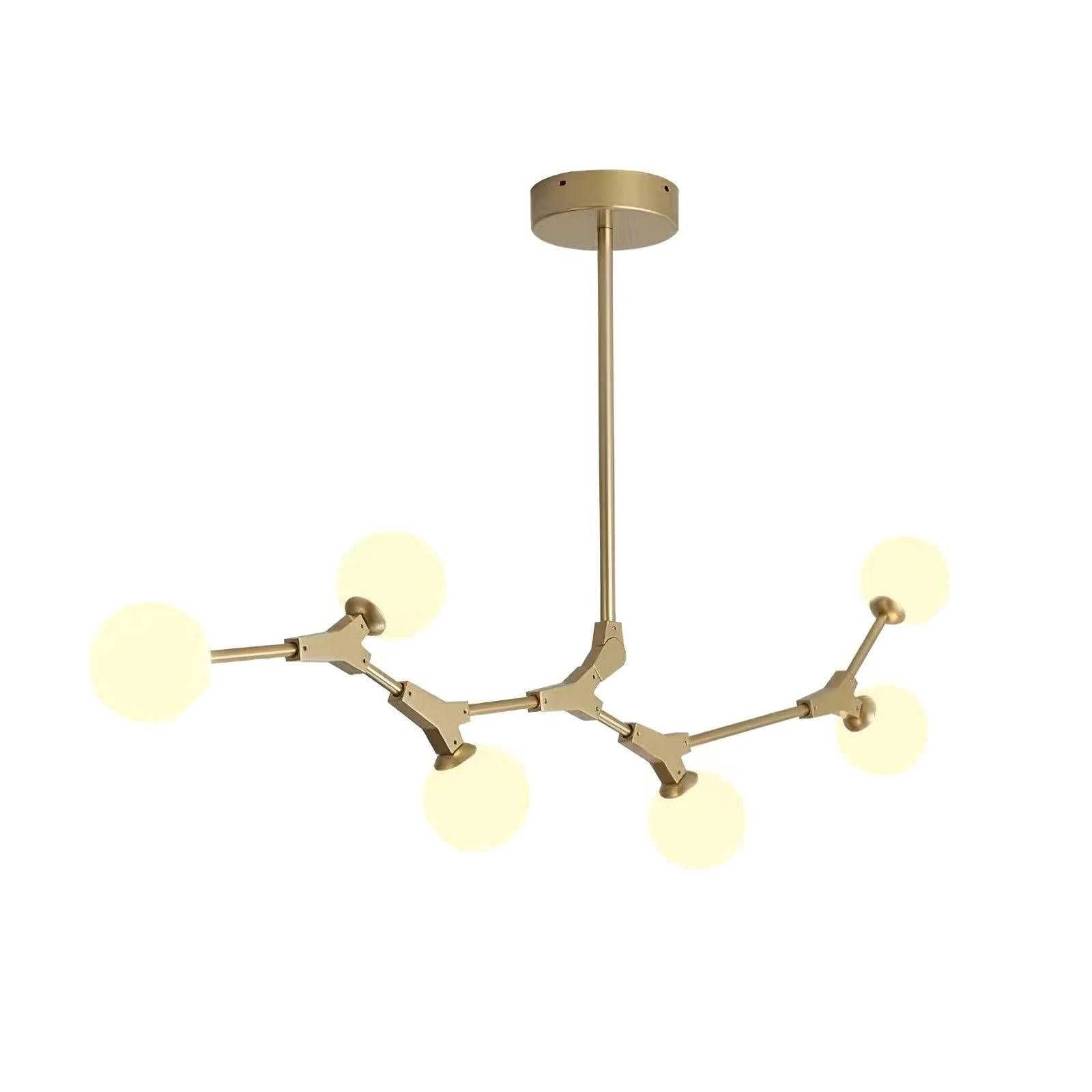 BRAMBLETON CRYSTAL GLOBE CHANDELIER