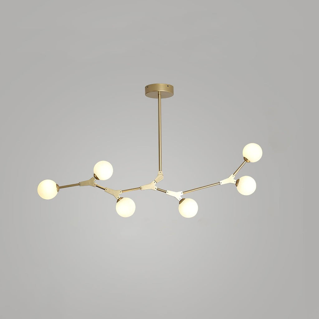 BRAMBLETON CRYSTAL GLOBE CHANDELIER