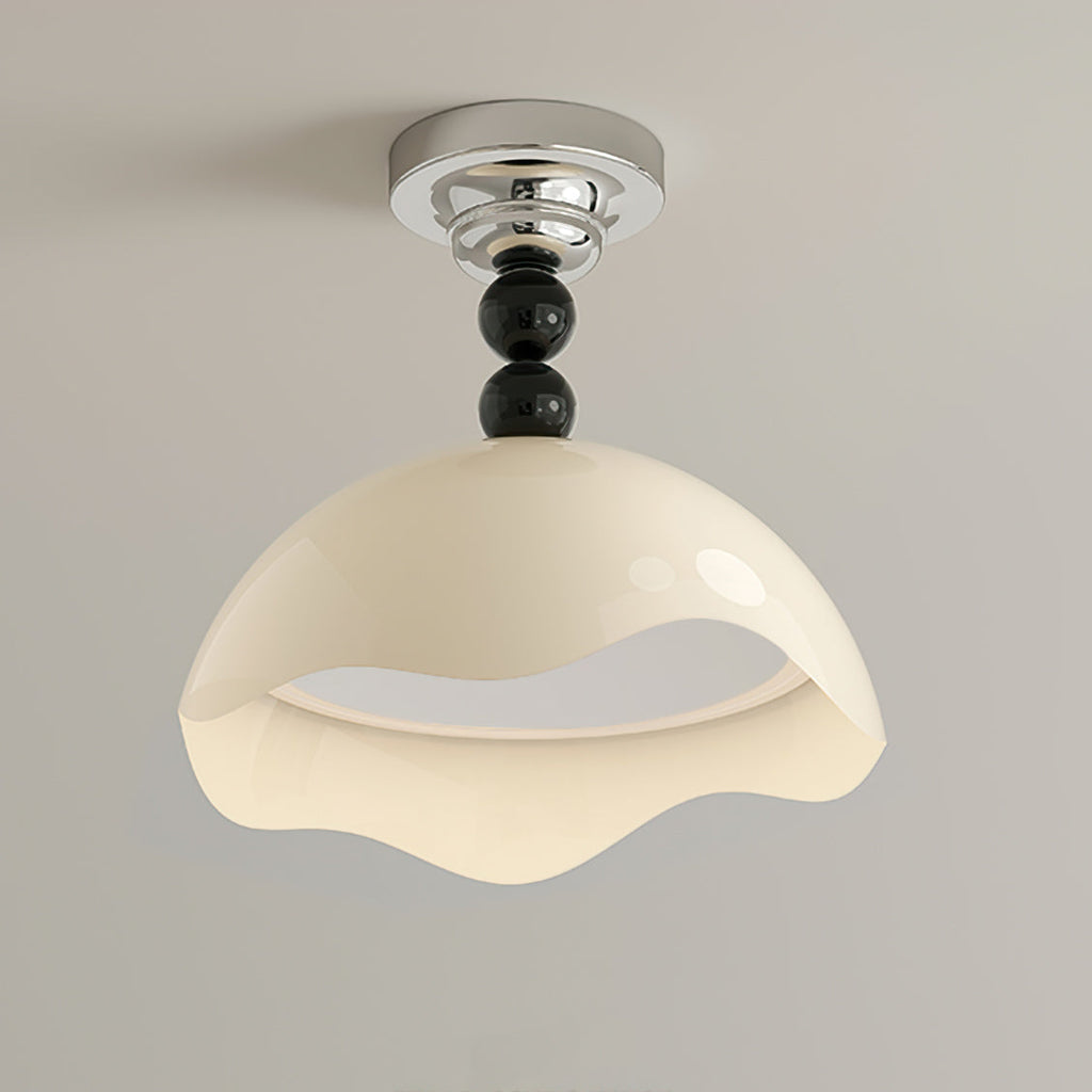 FENWICK IRON AND GLASS HANGING LANTERN