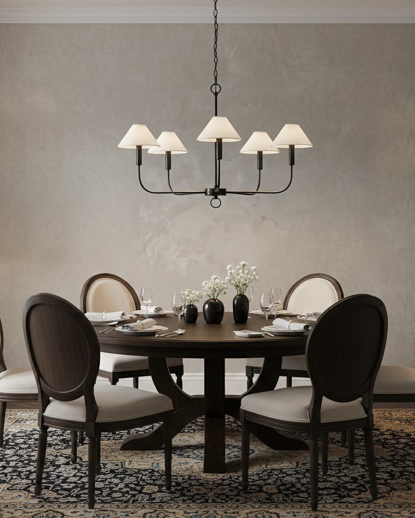 FENWICK CRYSTAL TEARDROP LUMINAIRE