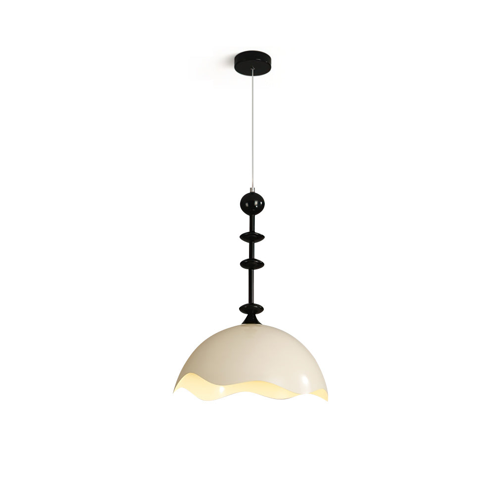 CHARLESTON AMBER GLASS HANGING LANTERN