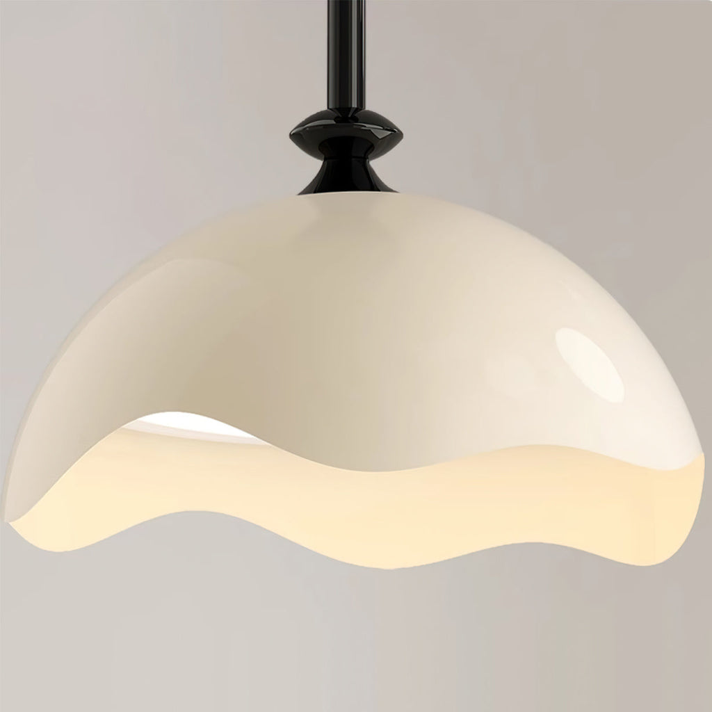 CHARLESTON AMBER GLASS HANGING LANTERN