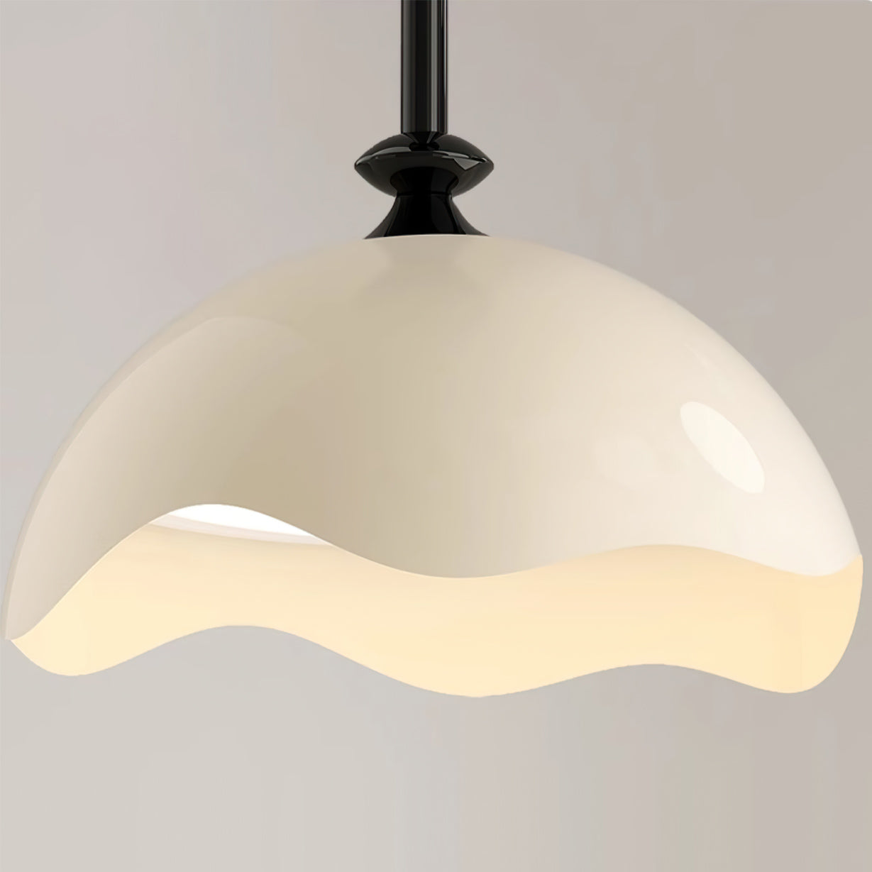 CHARLESTON AMBER GLASS HANGING LANTERN