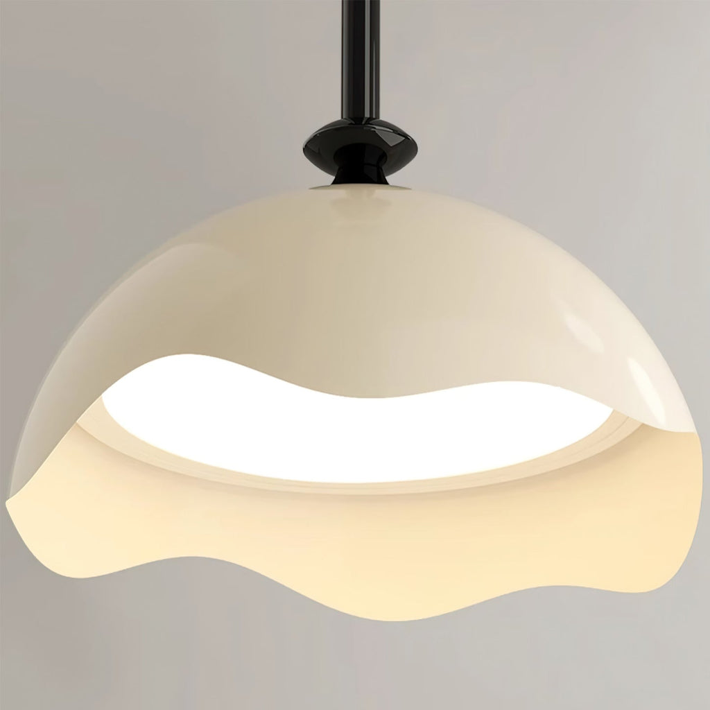 CHARLESTON AMBER GLASS HANGING LANTERN